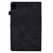 For Lenovo Tab M10 HD Gen 2 Embossed Smile Flip Tablet Leather Case(Black)
