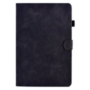 For Lenovo Tab M10 Plus 3rd Gen 10.6 inch Embossed Smile Flip Tablet Leather Case(Black)