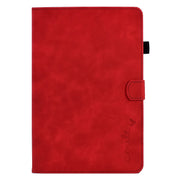 For Huawei MatePad T 10 / T 10s / Honor Pad 6 / X6 Embossed Smile Flip Tablet Leather Case(Red)