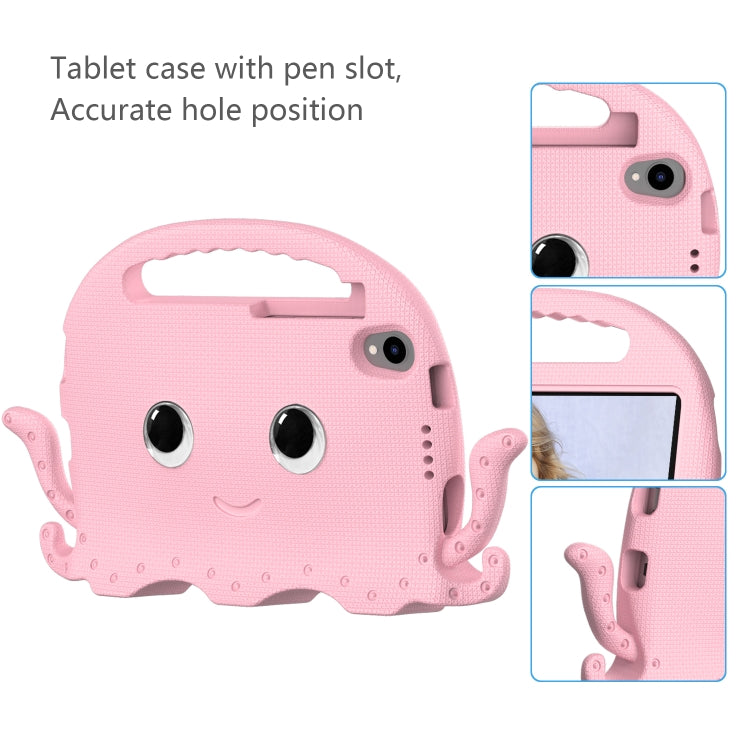 For Lenovo  Tab M8 TB 8505F / 8705N Octopus Style EVA + PC Tablet Case with Strap(Pink)