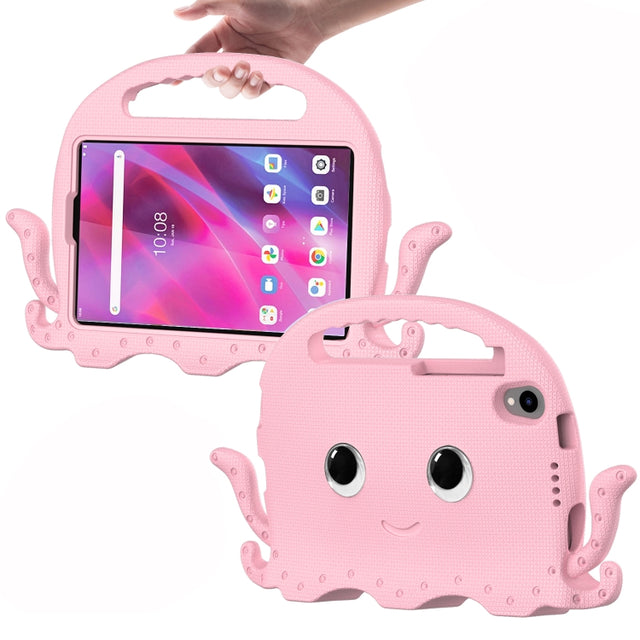 For Lenovo  Tab M8 TB 8505F / 8705N Octopus Style EVA + PC Tablet Case with Strap(Pink) - free shipping - PMC TechLife - Order now!