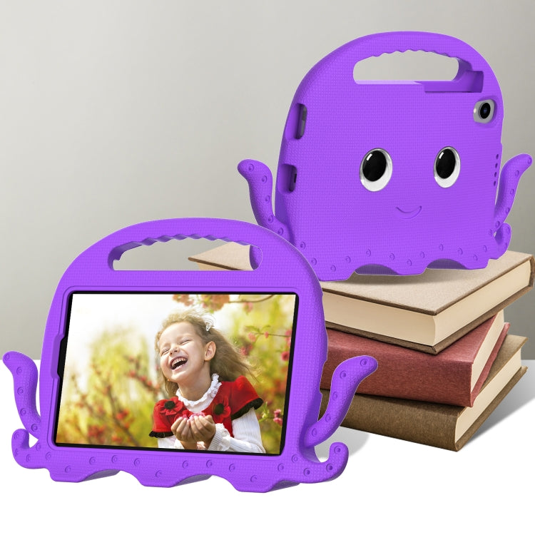 For Lenovo  Tab M8 TB 8505F / 8705N Octopus Style EVA + PC Tablet Case with Strap(Purple) - Lenovo by PMC TechLife | Online Shopping South Africa | PMC TechLife | Buy Now Pay Later Mobicred