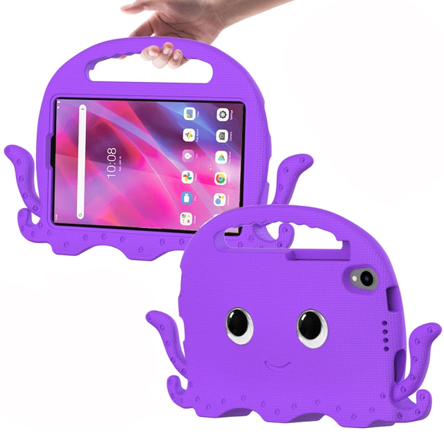 For Lenovo  Tab M8 TB 8505F / 8705N Octopus Style EVA + PC Tablet Case with Strap(Purple) - Lenovo by PMC TechLife | Online Shopping South Africa | PMC TechLife | Buy Now Pay Later Mobicred