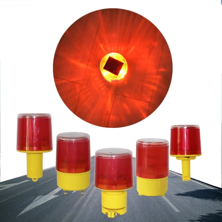 Night Solar Safety Warning Flash Light, Specification:04 Magnet(Blue)