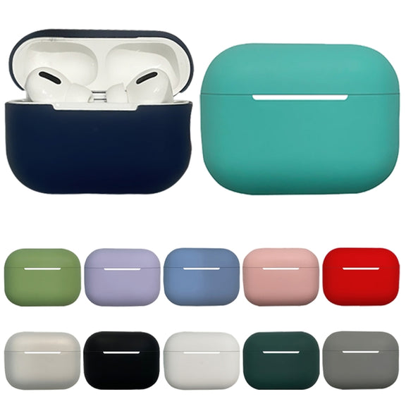 For AirPods Pro 2 Earphone Silicone Protective Case(Black)