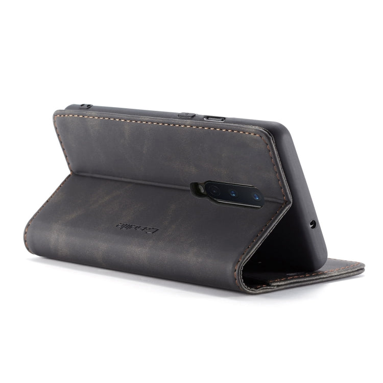 For OnePlus 8 CaseMe Multifunctional Horizontal Flip Leather Case, with Card Slot & Holder & Wallet(Black) - free shipping - PMC Jewellery - Order now!