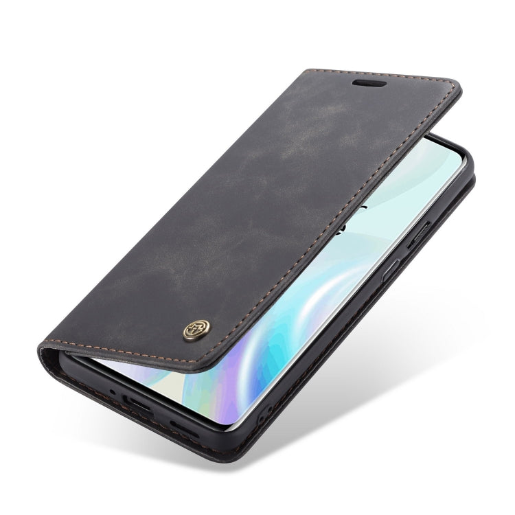 For OnePlus 8 CaseMe Multifunctional Horizontal Flip Leather Case, with Card Slot & Holder & Wallet(Black) - free shipping - PMC Jewellery - Order now!