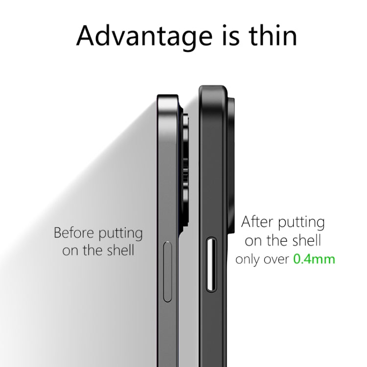 For iPhone 14 Pro Max wlons Magsafe Carbon Fiber Kevlar TPU Phone Case(Black)