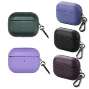 For Apple AirPods 3 PU Leather Wireless Bluetooth Earphone Protective Case(Red)