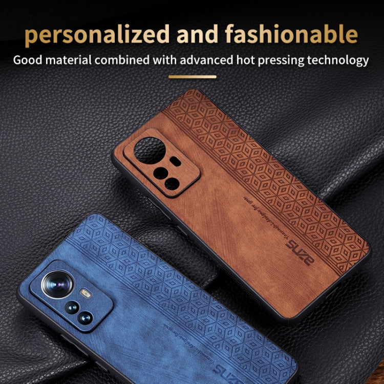 For Xiaomi 12 Pro / 12S Pro AZNS 3D Embossed Skin Feel Phone Case(Dark Green) - Xiaomi Cases by AZNS | Online Shopping South Africa | PMC TechLife