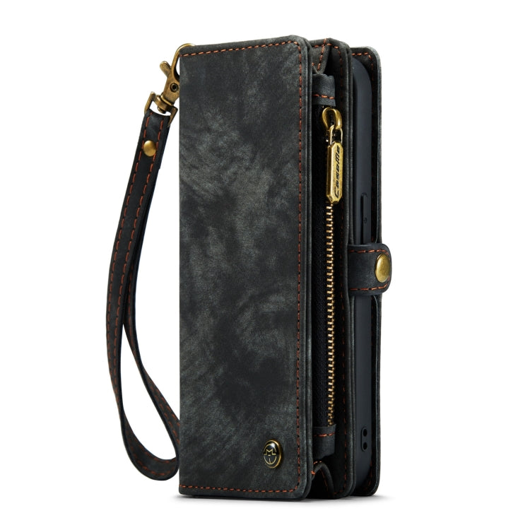For iPhone 14 Pro CaseMe 008 Detachable Multifunctional Leather Phone Case(Black) - free shipping - PMC Jewellery - Order now!