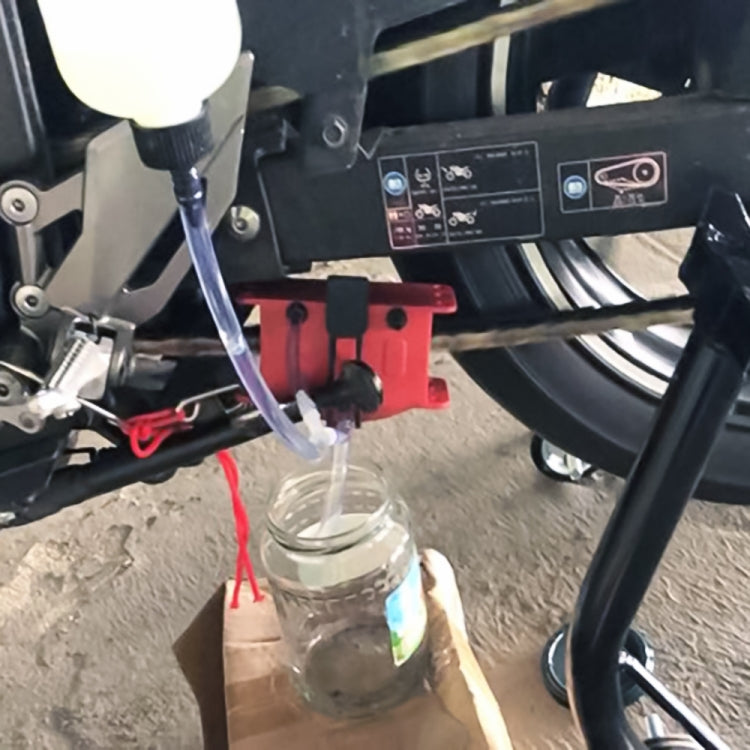 Motorcycle Chain Cleaning Kit(Black)