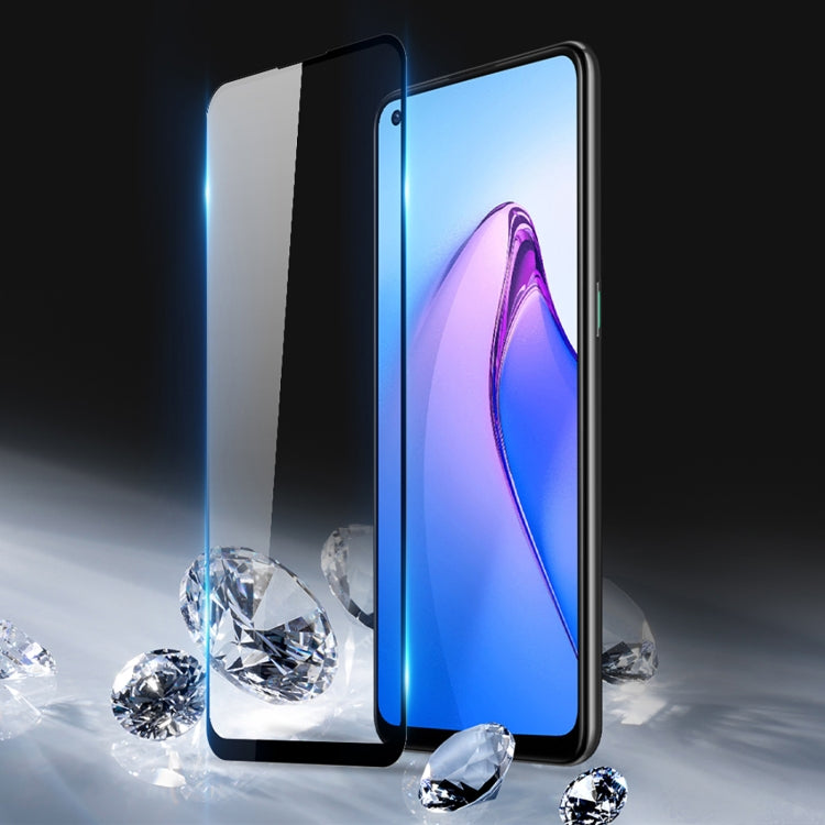 10 PCS For OPPO Reno8 DUX DUCIS 0.33mm 9H Medium Alumina Tempered Glass Film - free shipping - PMC Jewellery - Order now!
