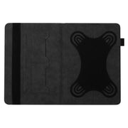 For 8 inch Life Tree Pattern Flip Universal Leather Tablet Case(Black)