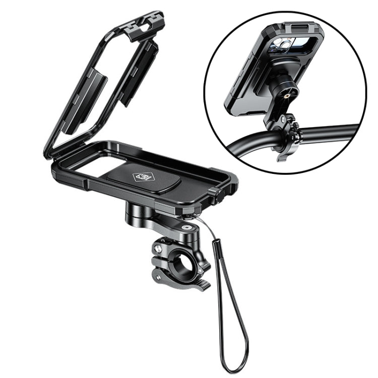 Kewig M18S-QD Motorcycle / Bicycle Waterproof Quick Release Mobile Phone Holder - Holder by Kewig | Online Shopping South Africa | PMC Jewellery | Buy Now Pay Later Mobicred
