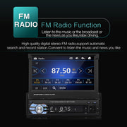 9601 7 inch Car Electric Retractable MP5 Player Supports Bluetooth Hand-free Calling Reverse
