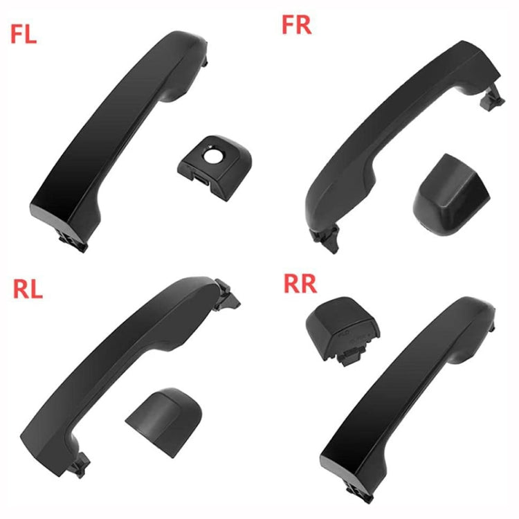 For Toyota Land Cruiser Prado 2007-2011 4 in 1 Car Outside Door Handle 69211-60090 - Door Handles by PMC TechLife | Online Shopping South Africa | PMC TechLife | Buy Now Pay Later Mobicred