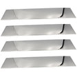For Ford F-150 2004-2014 Car Door Window Stainless Steel Chrome Decoration Strip - Decorative Strip by PMC TechLife | Online Shopping South Africa | PMC TechLife | Buy Now Pay Later Mobicred