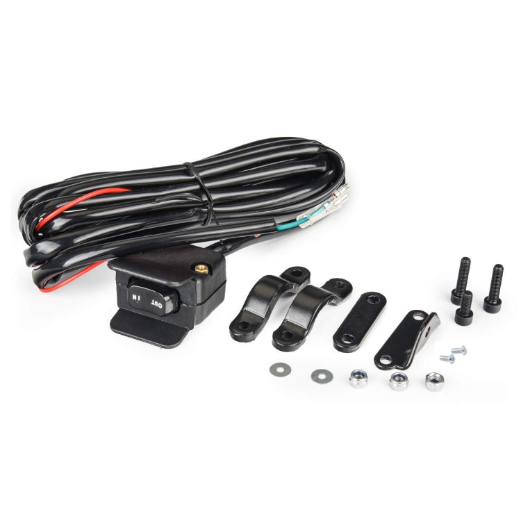 For UTV / Pickup Truck / ATV Electric Winch Relay Heavy Duty Solenoid Contactor with Rocker Arm & Switch - Relays by PMC TechLife | Online Shopping South Africa | PMC TechLife | Buy Now Pay Later Mobicred