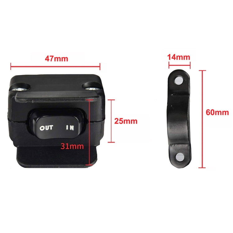 For UTV / Pickup Truck / ATV Electric Winch Relay Heavy Duty Solenoid Contactor with Rocker Arm & Switch - Relays by PMC TechLife | Online Shopping South Africa | PMC TechLife | Buy Now Pay Later Mobicred
