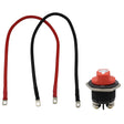 200A 6AWG Car Yacht Battery Selector Isolator Disconnect Rotary Switch Cut With Power Cord - Car Switches by PMC TechLife | Online Shopping South Africa | PMC TechLife | Buy Now Pay Later Mobicred