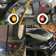 For UTV / ATU Car Turn Signal Light Toggle Switch Turn Signal Kit, Style:Horizontal Turn Switch