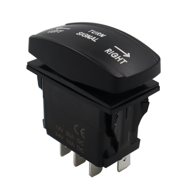 For UTV / ATU Car Turn Signal Light Toggle Switch Turn Signal Kit, Style:Vertical Green Turn Switch