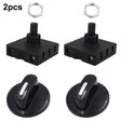 Type A 2 Pair 4 Gear 3 Speed Rotary Switch Fan Heater Speed Selector - free shipping - PMC TechLife - Order now!