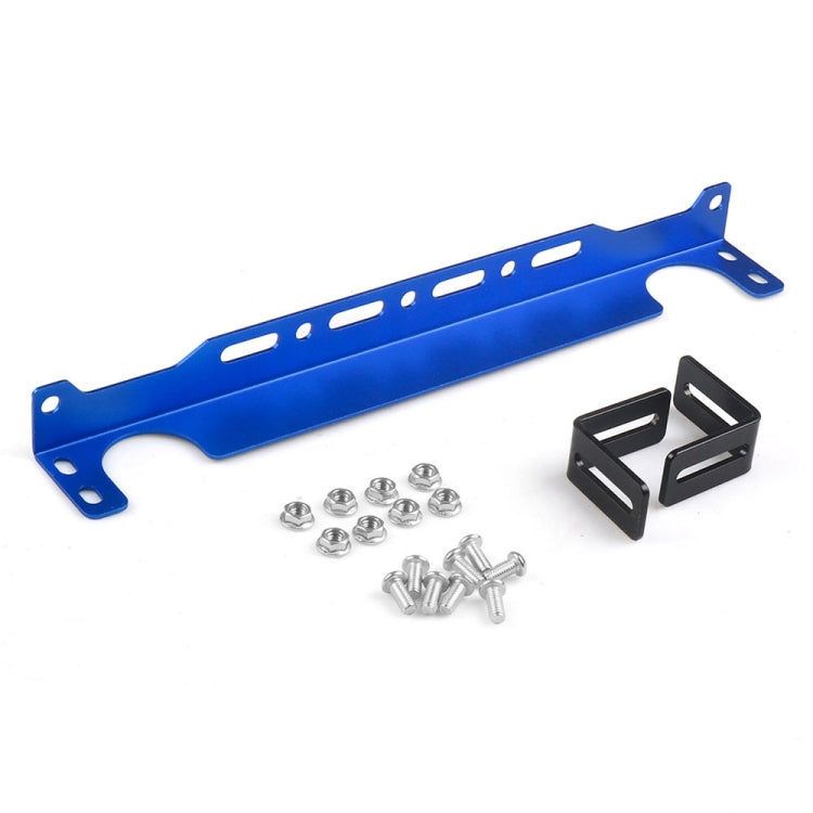 British 330mm Car Engine Oil Cooler Mounting Bracket Kit(Blue) - Engine Fittings by PMC TechLife | Online Shopping South Africa | PMC TechLife | Buy Now Pay Later Mobicred