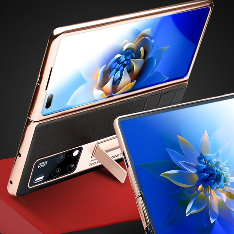 For Huawei Mate X2 QIALINO 2 in 1 Crocodile Pattern Genuine Leather + PC Phone Case(Red) - free shipping - PMC TechLife - Order now!