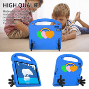 For Lenovo Tab B10 10.1 2020 Love Small Palm Holder EVA Tablet Case(Blue)