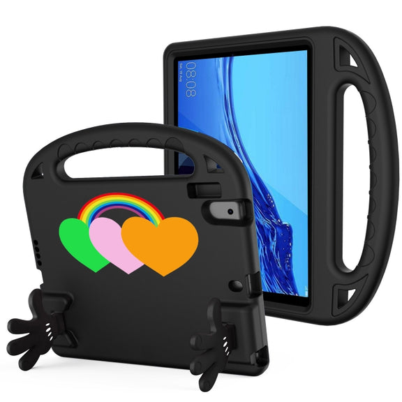 For Lenovo Tab M10 HD TB-X505F/N 10.1 inch Love Small Palm Holder EVA Tablet Case(Black)