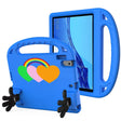 For Lenovo Tab M10 HD TB-X505F/N 10.1 inch Love Small Palm Holder EVA Tablet Case(Blue) - free shipping - PMC TechLife - Order now!