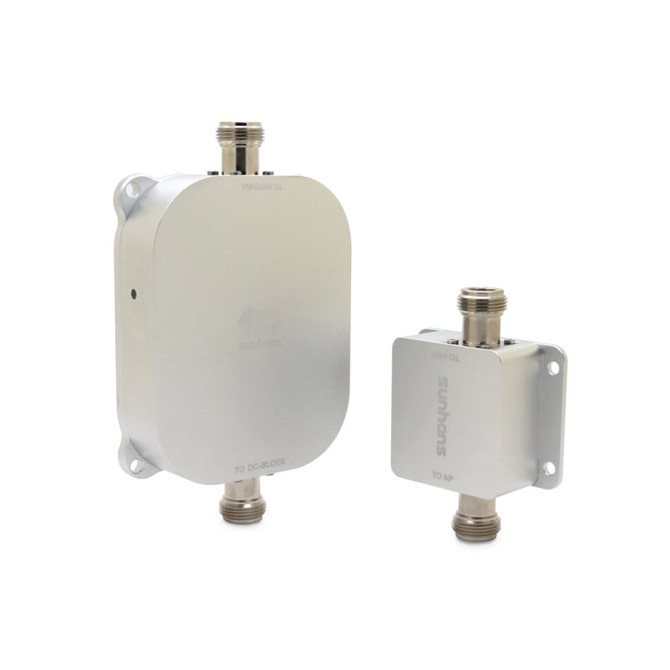 Sunhans 0305SH200780 2.4GHz/5.8GHz 4000mW Dual Band Outdoor WiFi Signal Booster, Plug:UK Plug