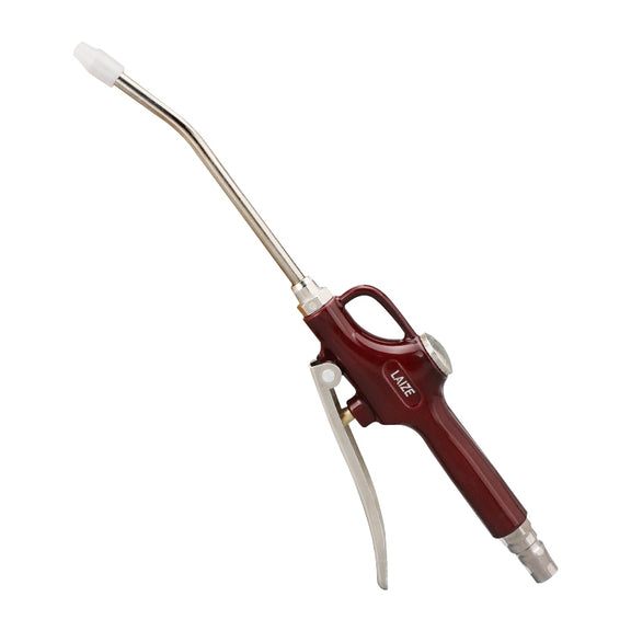 LAIZE Aluminum Alloy Cleaning Dust Removing Gun Strong Blow Dust Gun(Wine Red)