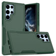 For Samsung Galaxy S22 Ultra 5G 2 in 1 PC + TPU Phone Case(Dark Green) - Galaxy S22 Ultra 5G Cases by PMC TechLife | Online Shopping South Africa | PMC TechLife