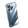For iPhone 14 Pro Electroplating Frameless Clear PC Phone Case(Transparent) - iPhone 14 Pro Cases by PMC TechLife | Online Shopping South Africa | PMC TechLife | Buy Now Pay Later Mobicred