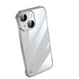 For iPhone 13 Electroplating Frameless Clear PC Phone Case(Silver) - iPhone 13 Cases by PMC TechLife | Online Shopping South Africa | PMC TechLife | Buy Now Pay Later Mobicred