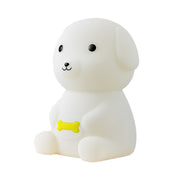 LED Colorful Silicone Sensor Night Light, Specification:Warm Light + Colorful