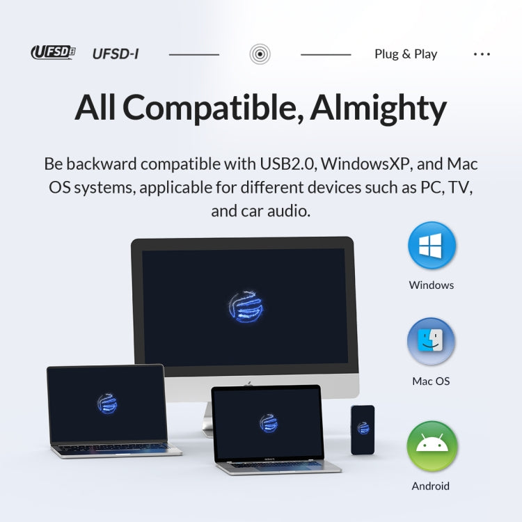 ORICO USB Solid State Flash Drive, Read: 520MB/s, Write: 450MB/s, Memory:512GB, Port:USB-A(Silver)