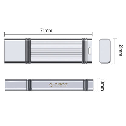 ORICO USB Solid State Flash Drive, Read: 520MB/s, Write: 450MB/s, Memory:1TB, Port:USB-A(Silver) - free shipping - PMC Jewellery - Order now!