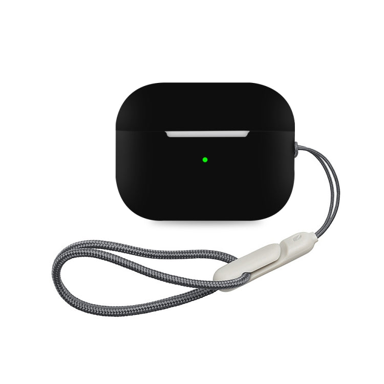 For AirPods Pro 2 Earphone Silicone Protective Case(Black) - free shipping - PMC Jewellery - Order now!