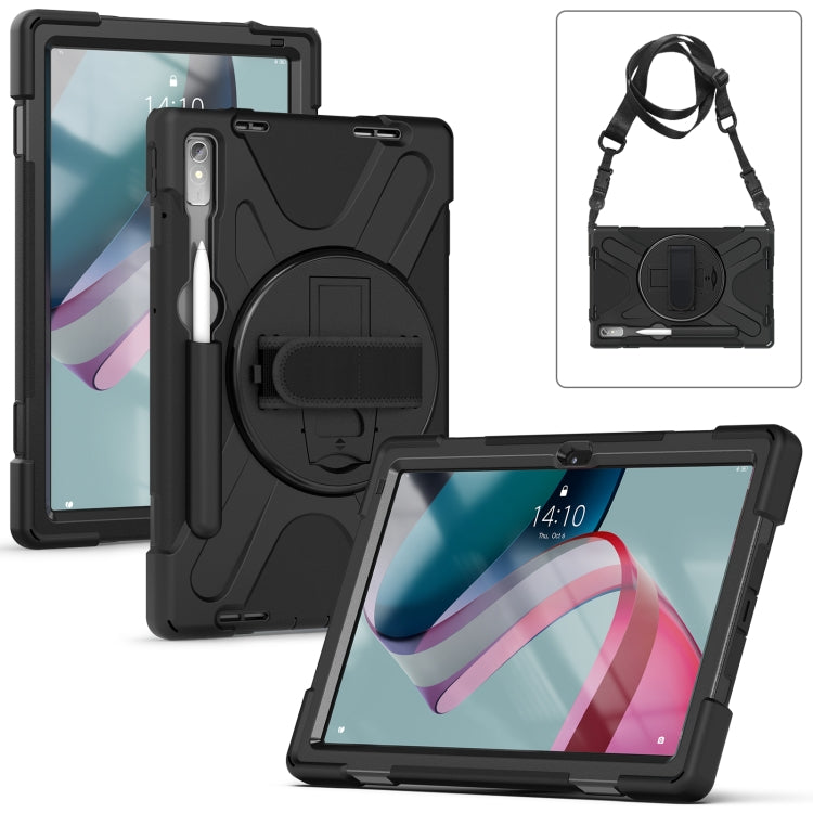 For Lenovo Pad Pro 11.2 2022 TB-138FC/132FU Silicone + PC Protective Tablet Case(Black) - Lenovo by PMC TechLife | Online Shopping South Africa | PMC TechLife | Buy Now Pay Later Mobicred