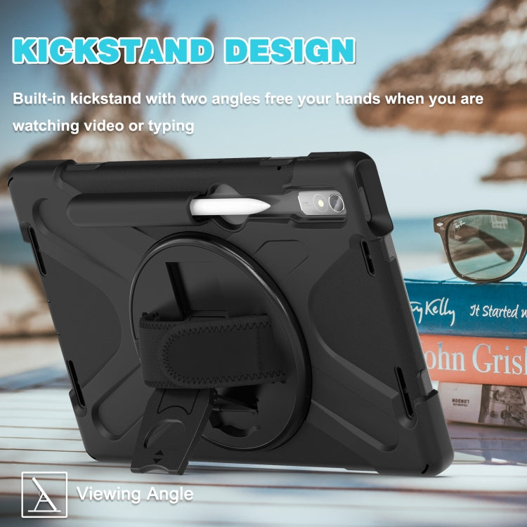 For Lenovo Pad Pro 11.2 2022 TB-138FC/132FU Silicone + PC Protective Tablet Case(Black) - Lenovo by PMC TechLife | Online Shopping South Africa | PMC TechLife | Buy Now Pay Later Mobicred