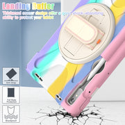 For Lenovo Pad Pro 11.2 2022 TB-138FC/132FU Silicone + PC Protective Tablet Case(Colorful Pink)