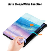 For OPPO Pad 11 inch 3-folding Magnetic Buckle Coloured Drawing Leather Tablet Case(Dream Deer)