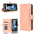 For Blackview BV7100 Skin Feel Calf Texture Card Slots Leather Phone Case(Pink) - More Brand by PMC TechLife | Online Shopping South Africa | PMC TechLife