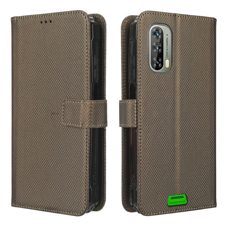 For Blackview BV7100 Diamond Texture Leather Phone Case(Brown) - free shipping - PMC TechLife - Order now!