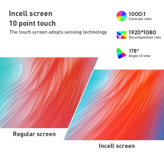 HSD1493T 14 inch IPS Display Advertising Machine RK3566 4GB+32GB(White)