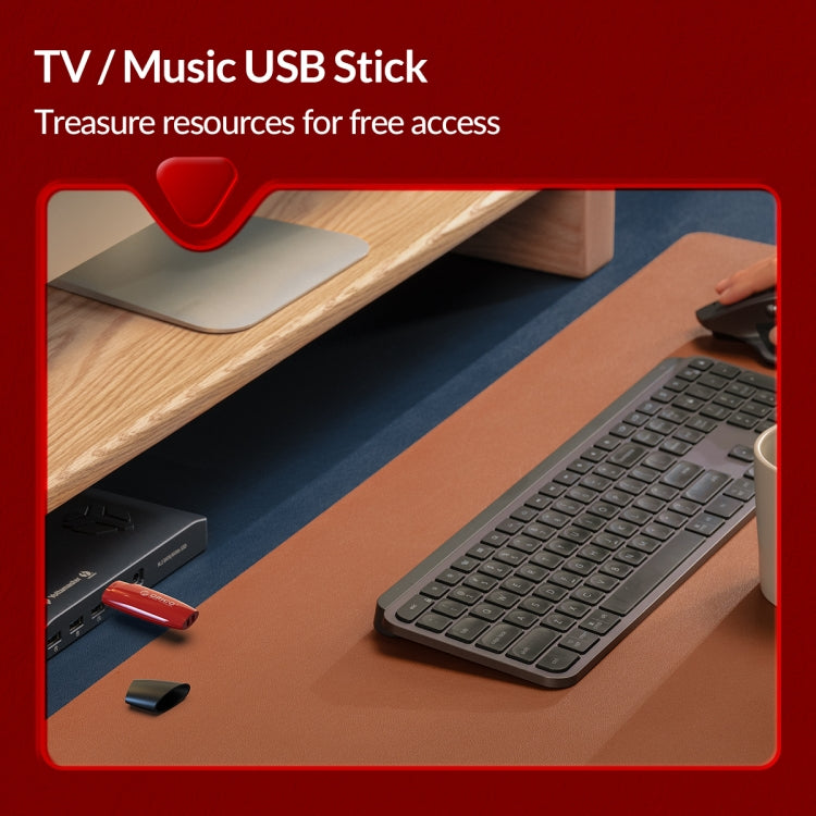ORCIO USB2.0 U Disk Drive, Read: 10MB/s, Write: 3MB/s, Memory:8G(Black) - USB Flash Drives by ORICO | Online Shopping South Africa | PMC Jewellery | Buy Now Pay Later Mobicred